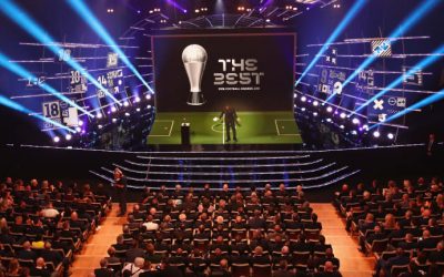 Gli abiti di Arrigo sul palco di The Best Fifa Football Awards 2019
